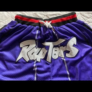 “Just Don” Raptors Team Shorts - XXL